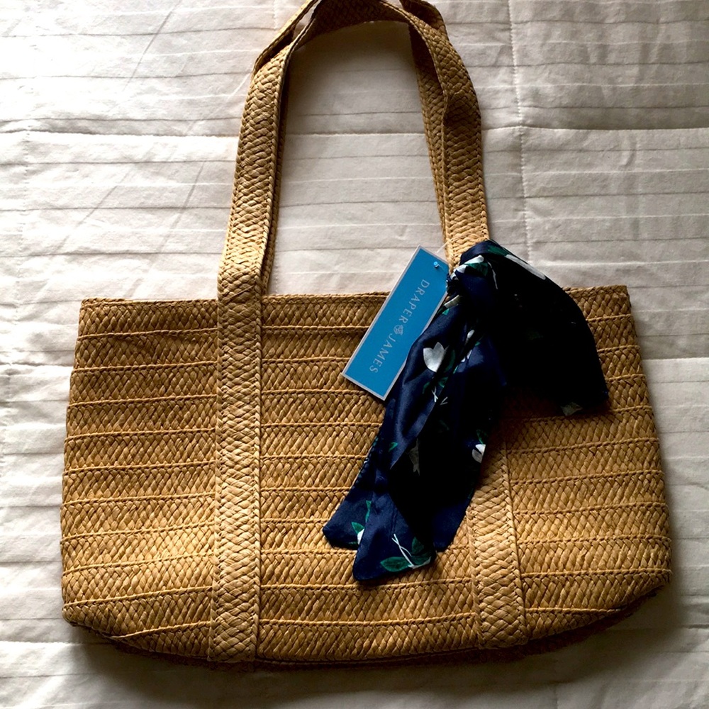 Draper James everyday straw bag